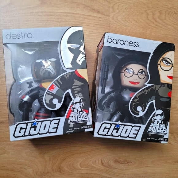mighty muggs Other - GI Joe Baroness and Destro Mighty muggs set of 2